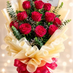 Reina 02-GR – Bouquet Triunfo Elegante